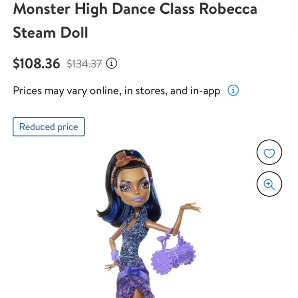 Monster High Robecca Steam Dance Class Doll - Picture 2 of 9